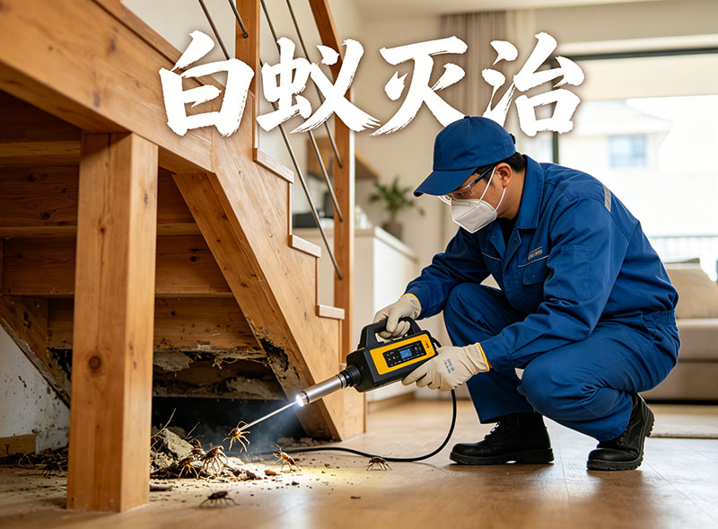 三门县白蚁灭治服务｜专业消杀，筑牢建筑安全防线